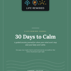30 Days to Calm: Anxiety Journal